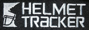 Helmet Tracker Embroidered Logo